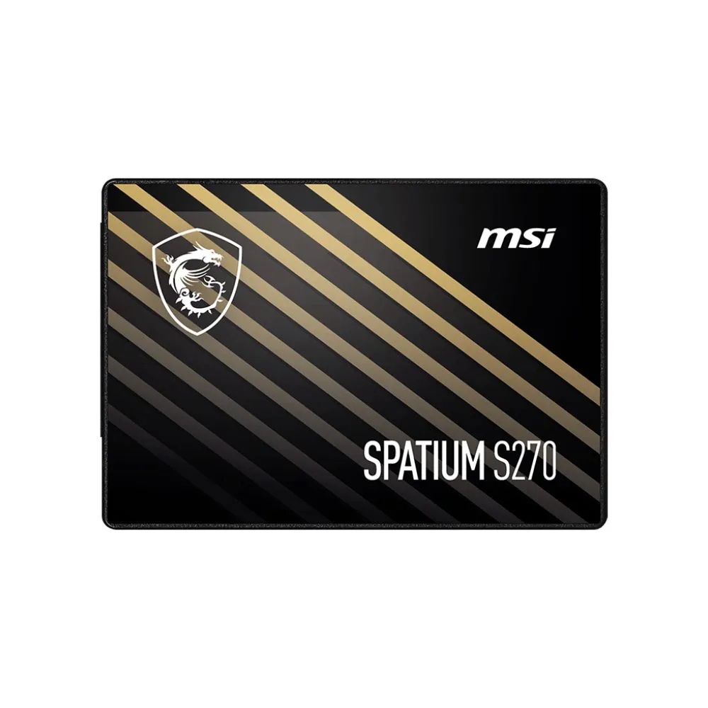 MSI 480 ГБ Внутренний SSD-диск SPATIUM S270, 2.5", SATA III (S78-440E350-P83)