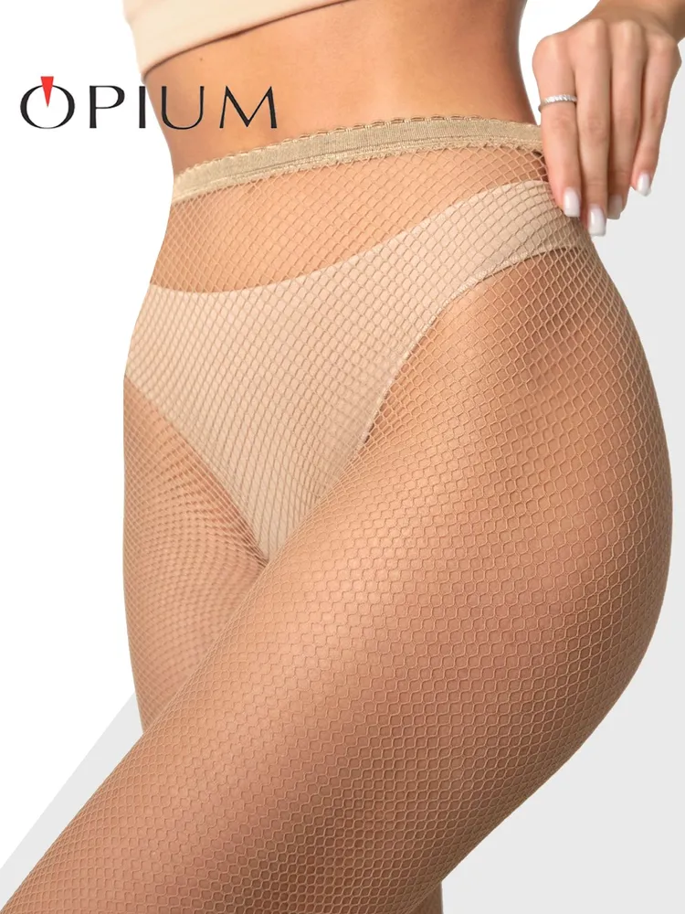 Колготки OPIUM в сетку, 40 ден, 1 шт