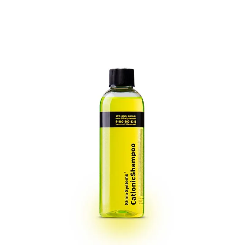 Наношампунь для ручной мойки автомобиля Shine Systems CationicShampoo, 200 мл SS856, 200 мл