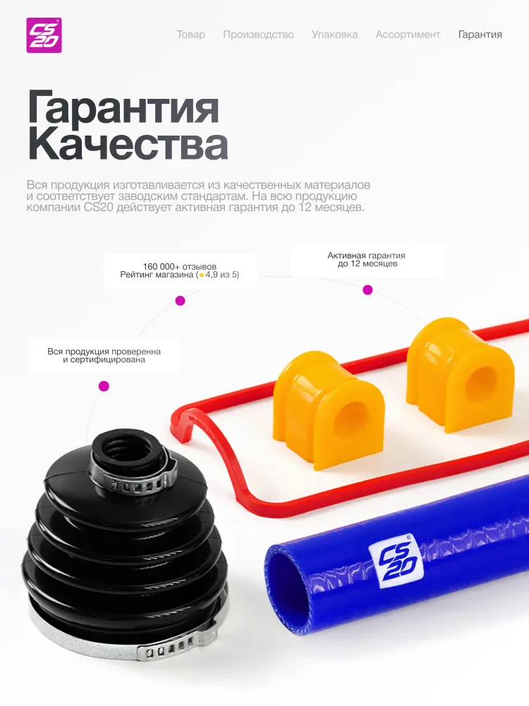 Подушки для а/м ГАЗ-3302 крепления глушителя 2шт., 2 шт, фото 6