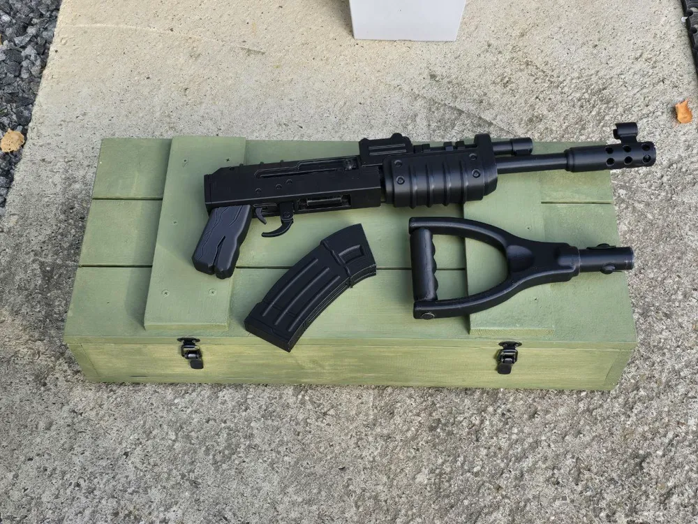 Штурмовая винтовка (Калаш), черный, 80см