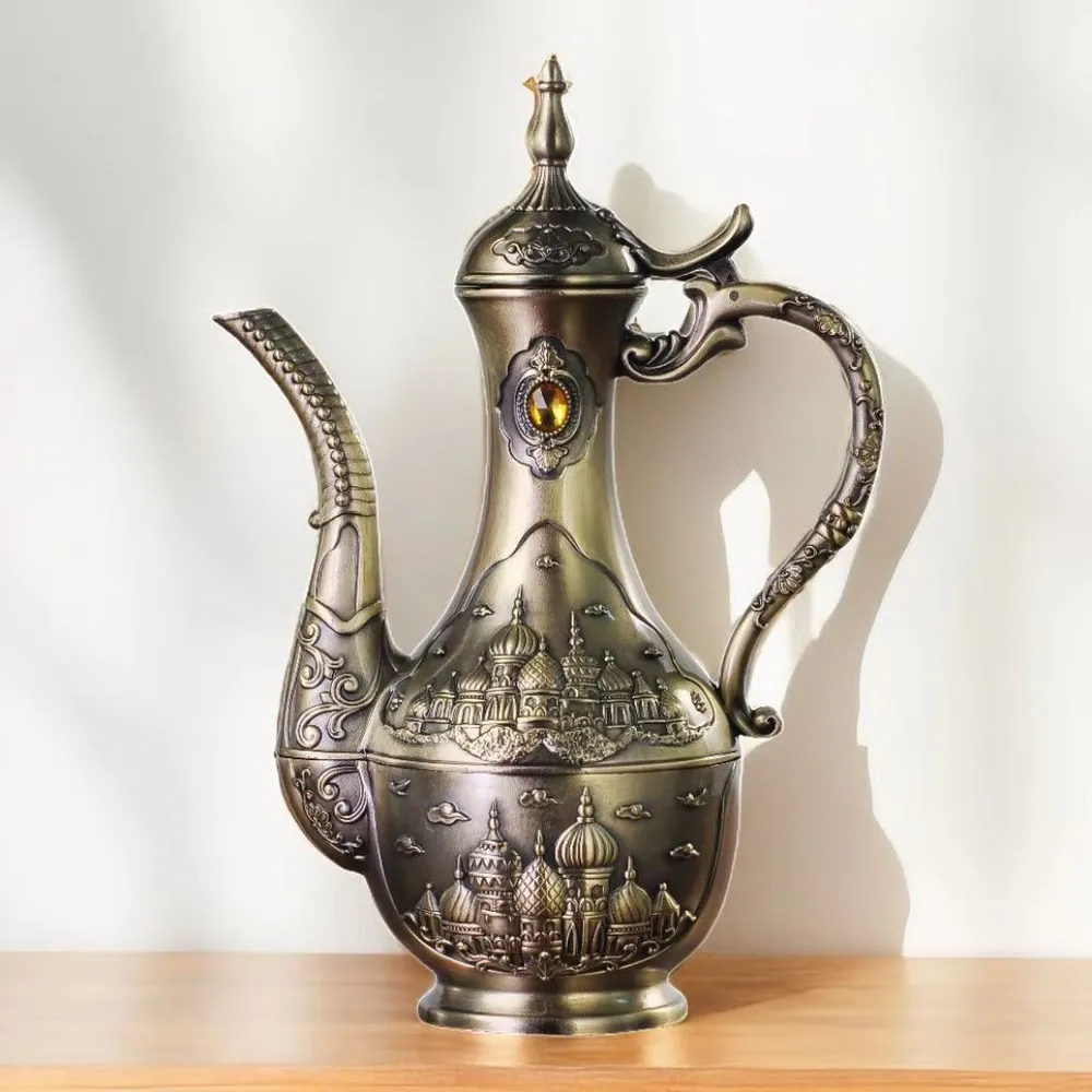 Эксклюзивный винтажный чайник YAGUA бронза, вариант, фото 2
