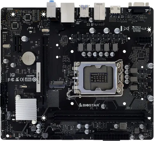 Материнская плата LGA 1700 DDR4 Micro-ATX Intel B610 Biostar H610MHP 2.0