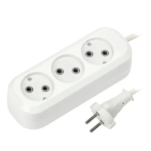 Smartbuy, Удлинитель бытовой 3 гнезда, 5 м, ПВС, 2х1 мм, без заземления