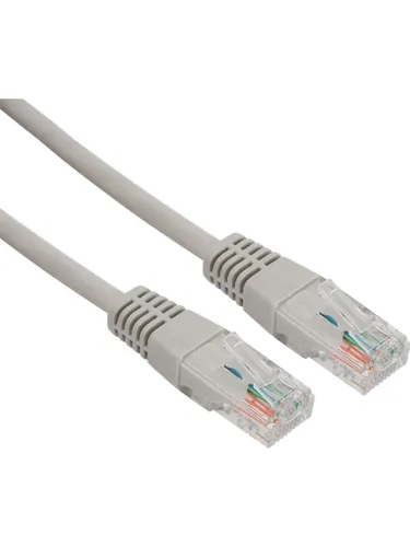 REXANT 18-8002 Пaтч-корд U/UTP Rexant, категория 5e, RJ45-RJ45, неэкранированный, LSZH серый, 1м