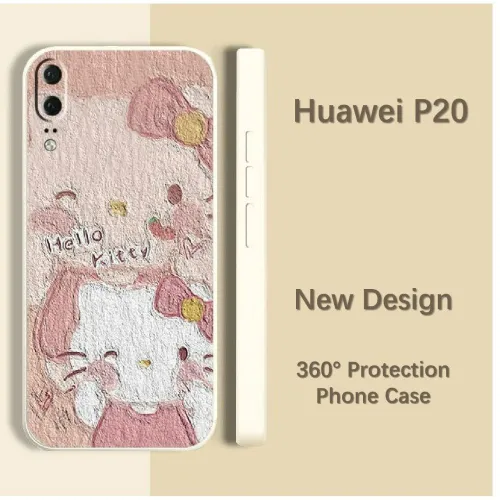 Parity подходит для Huawei P20 полностью закрытый силиконовый чехол для телефона милый и мультяшный