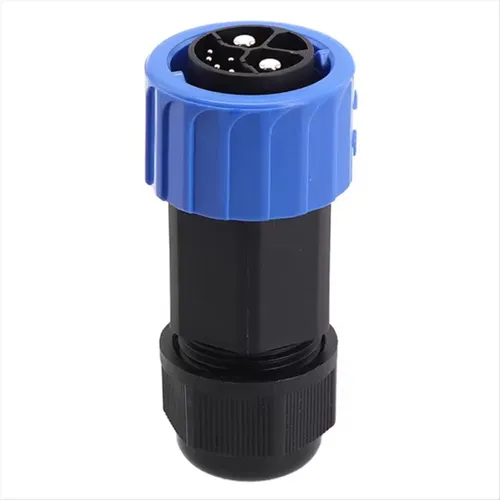 Водонепроницаемый разъем M23 IP67, штекер, 2+1 плюс 5 разъемов для батарей, водонепроницаемый разъем