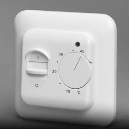 Механический комнатный термостат M5 для электрического подогрева пола (белый)