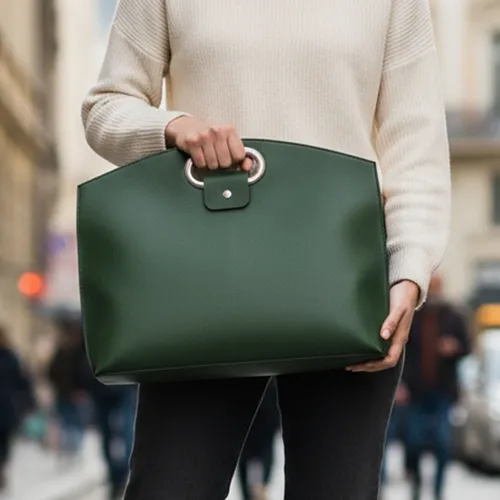 Сумки для ноутбуков из искусственной кожи с металлической ручкой для работы, бизнеса, школы, колледж