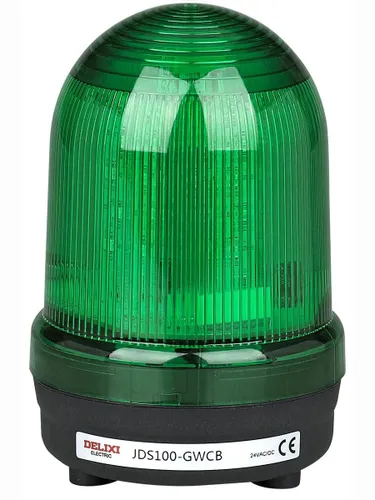 Сигнализатор JDS100, синий цвет, тип J, режим работы: мигание, номинальное напряжение AC 220 В, креп