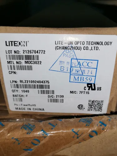 10 шт MOC3022 SCR выход оптокоплер двусторонний тиристор DIP-6 кремниевый контролируемый оптокоплер