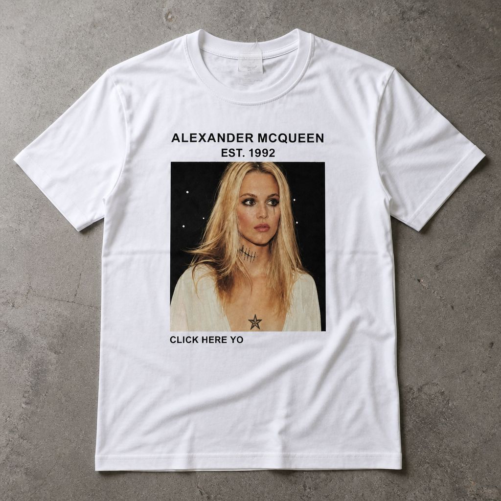 Футболка Alexander McQueen y2k