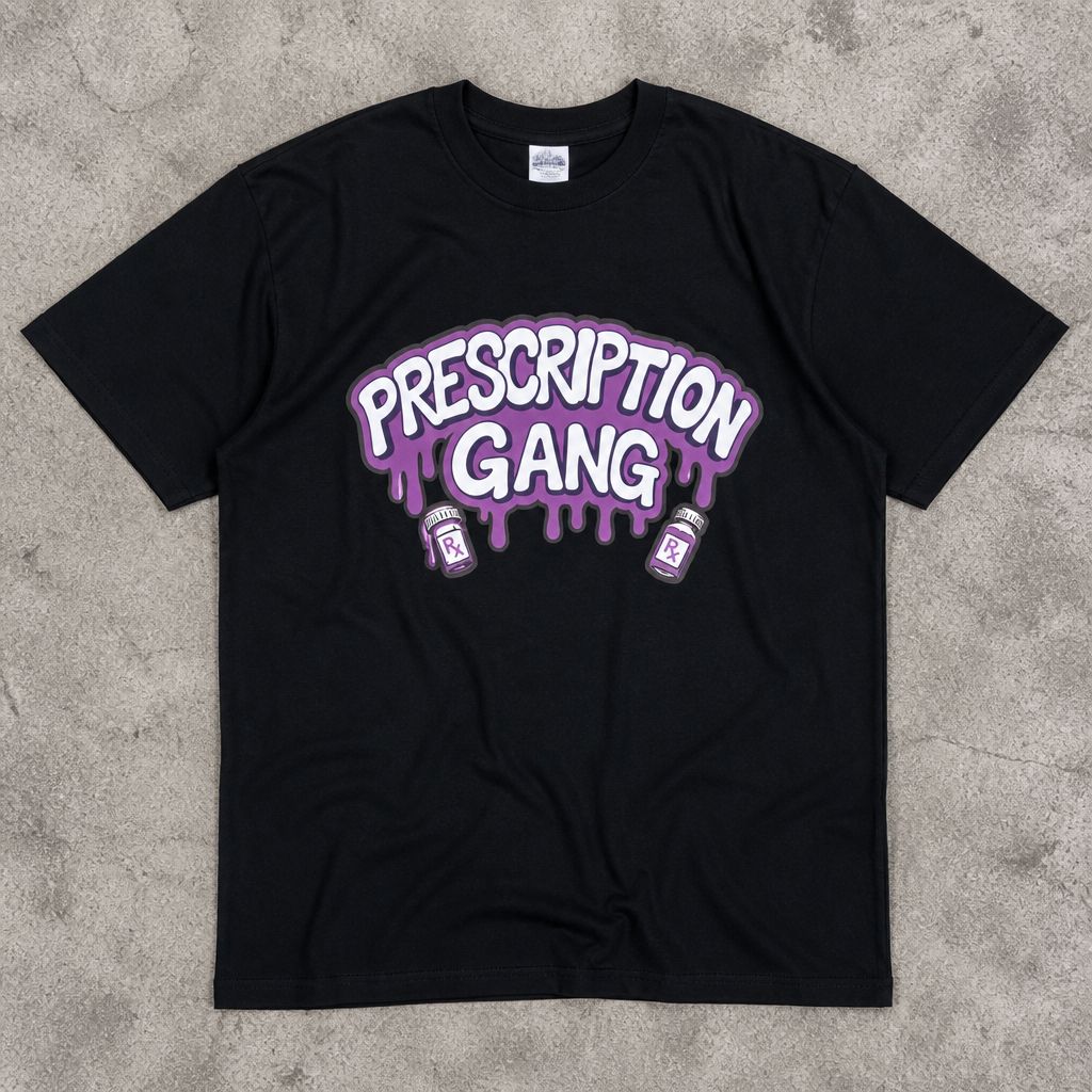 Футболка Prescription gang Black