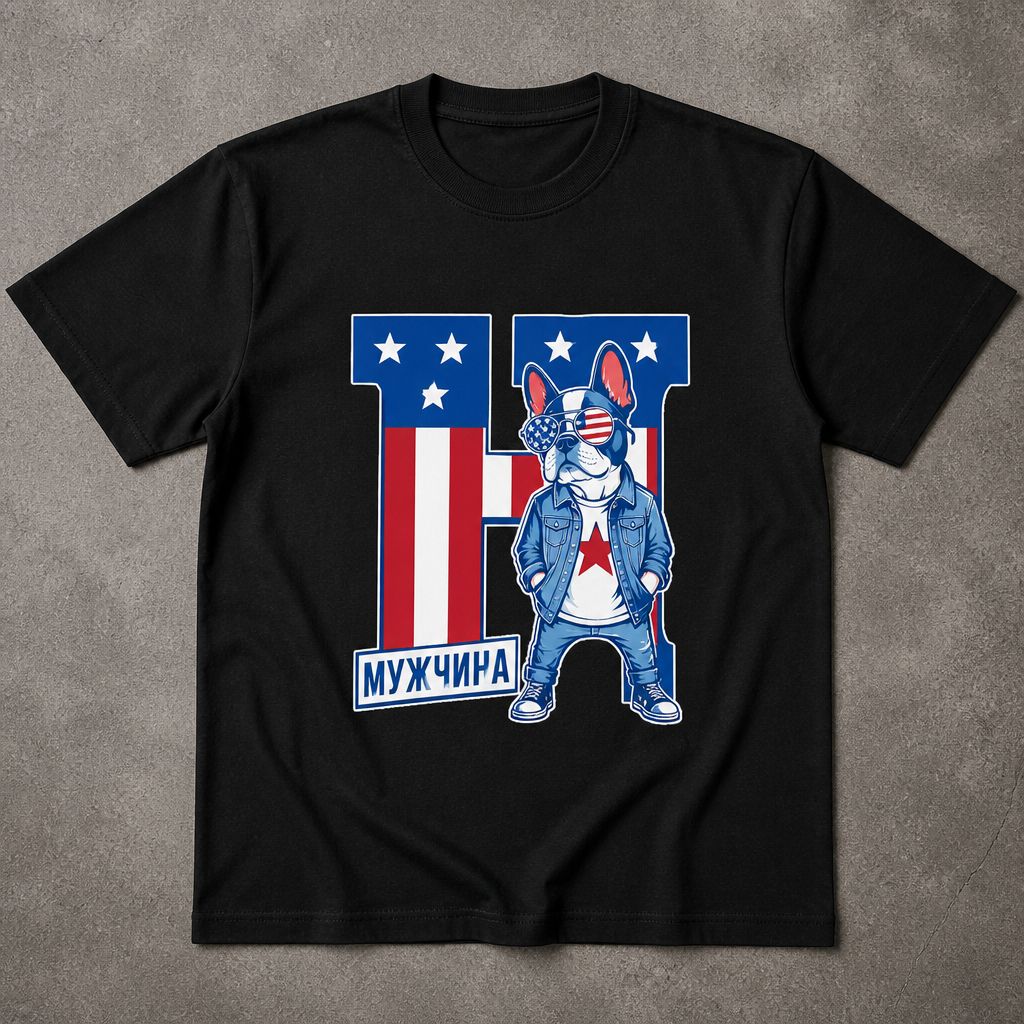 Футболка Hysteric Glamour H times USA black