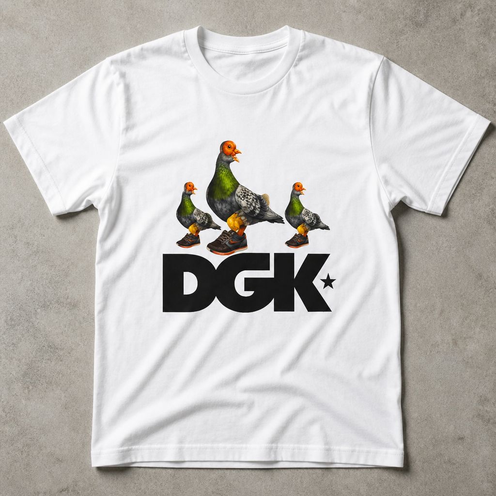 Футболка DGK голуби
