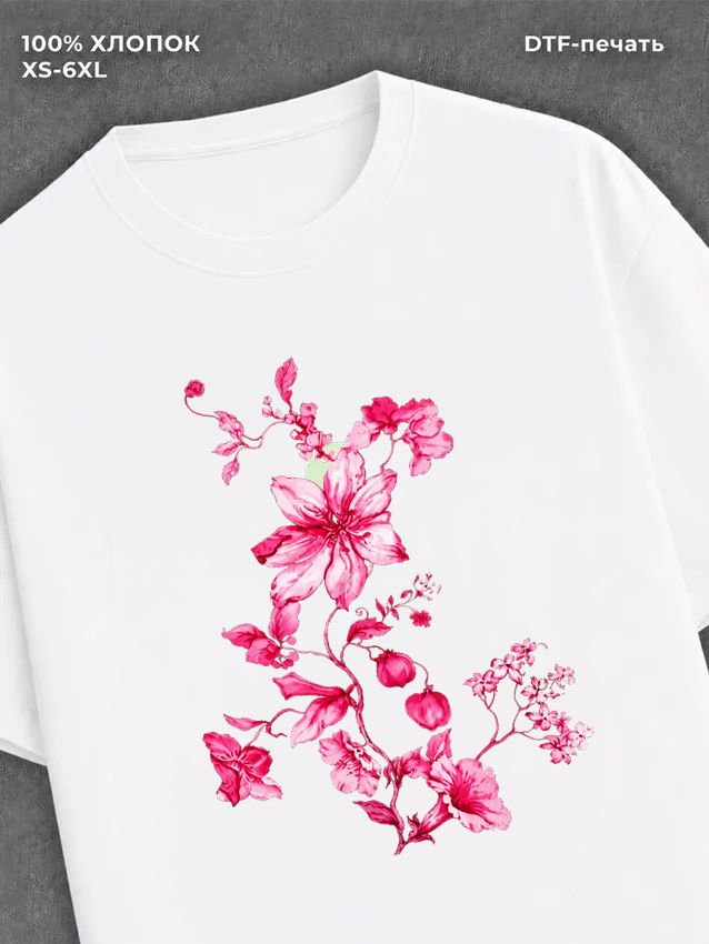 Футболка flowers