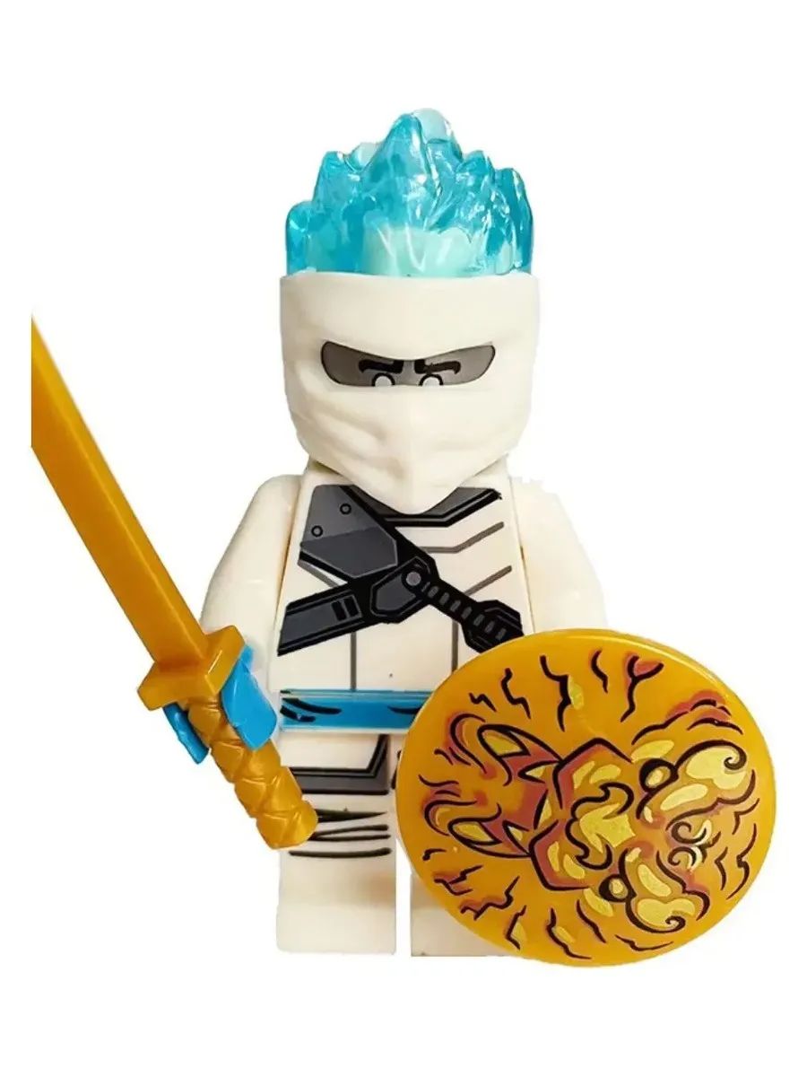 Фигурка Зейн стихия льда / Ниндзяго / Минифигурка Ninjago