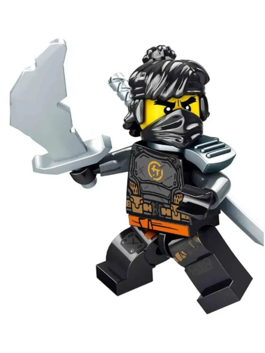 Фигурка Коул Островной с щитом / Ниндзяго / Минифигурка Ninjago