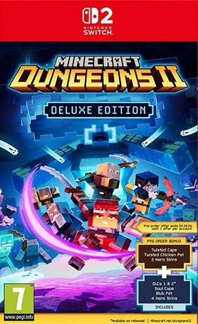 Игра Minecraft Dungeons II - Deluxe Edition (Nintendo Switch 2, русские субтитры)