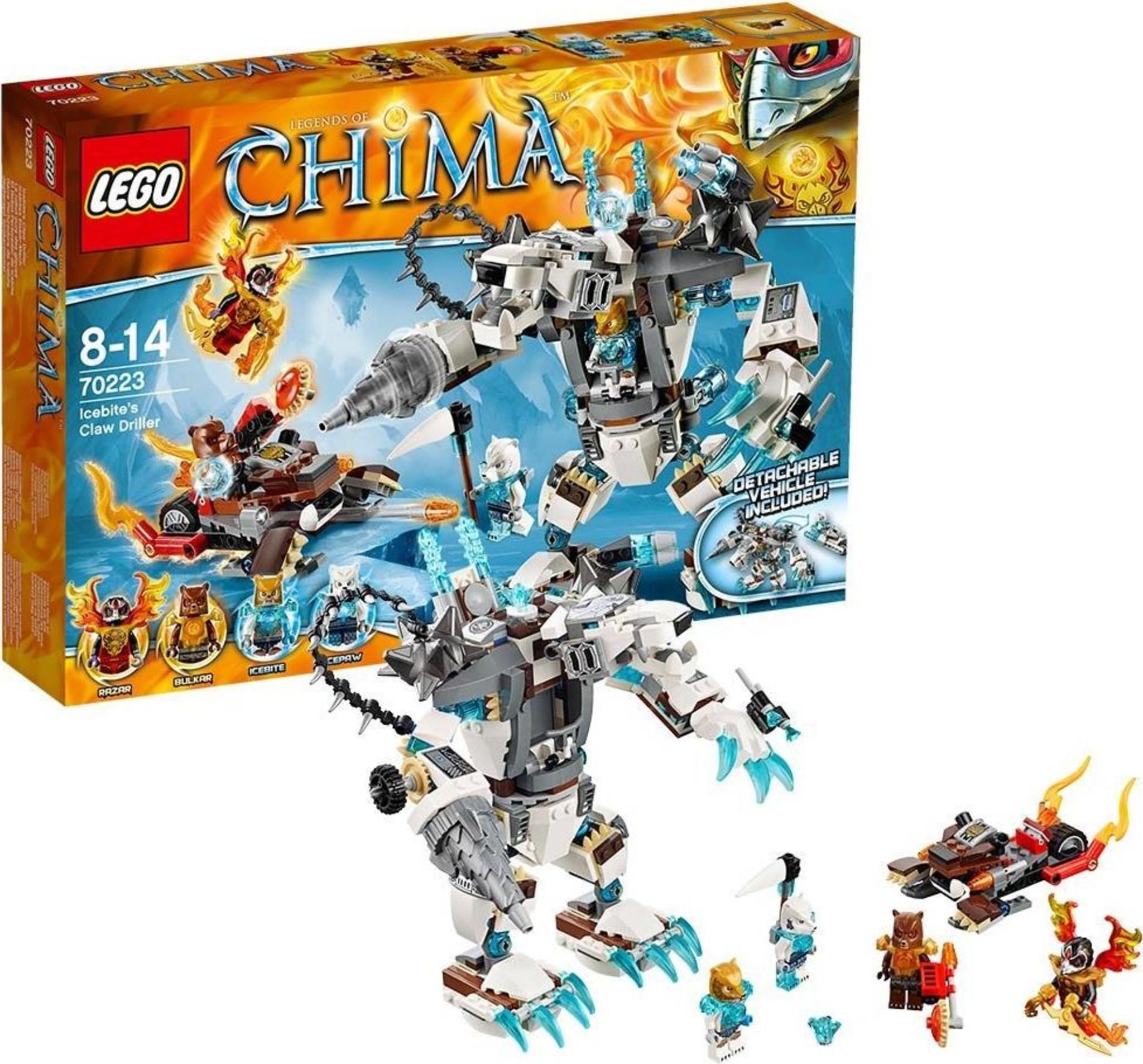 Конструктор LEGO Legends of Chima 70223 Ледяной бур Айсбайта