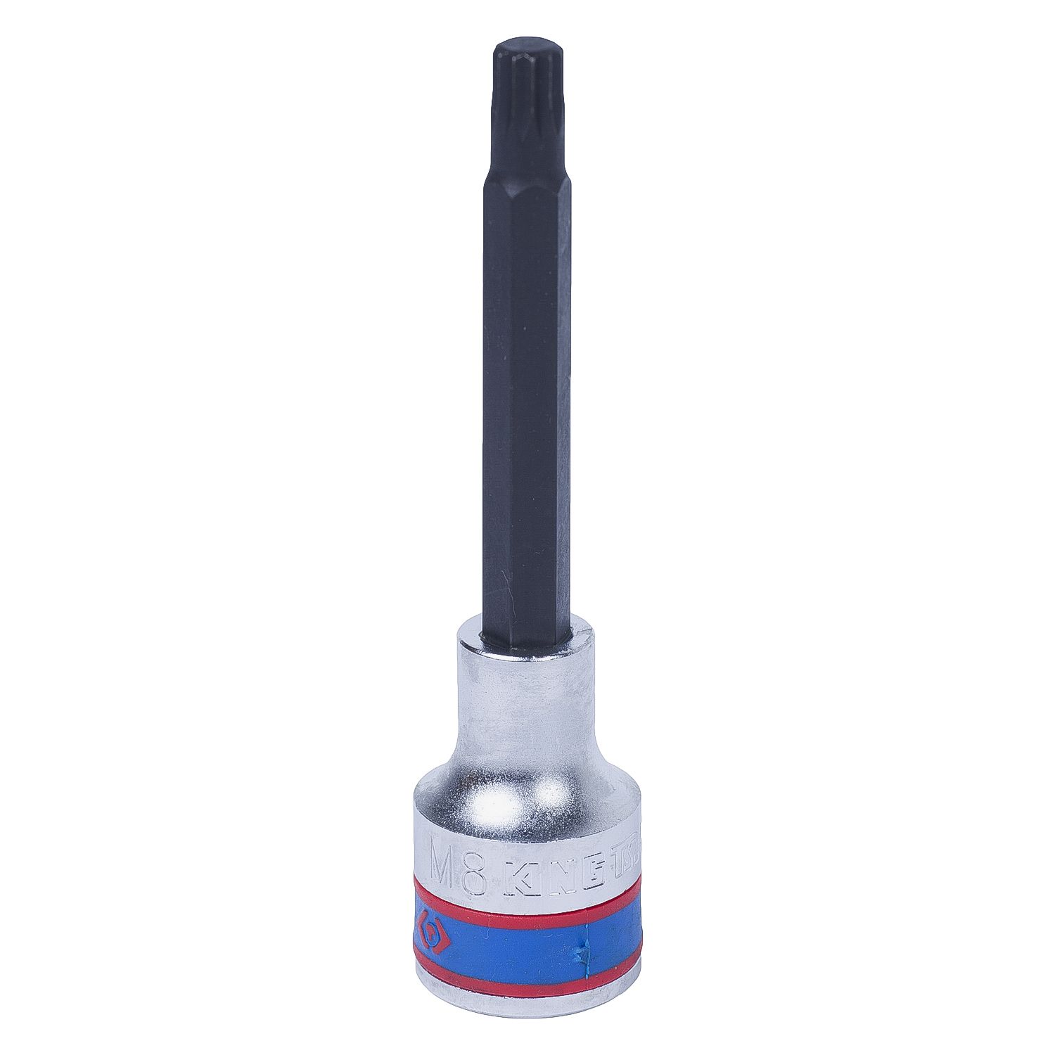 Насадка(бита)торцевая1/2",Spline,M8,L100ммKINGTONY404608