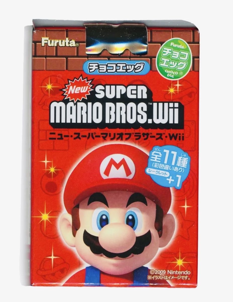 SUPER MARIO BROS.Wii Фигурка винтаж Коллекционная (одна наугад)