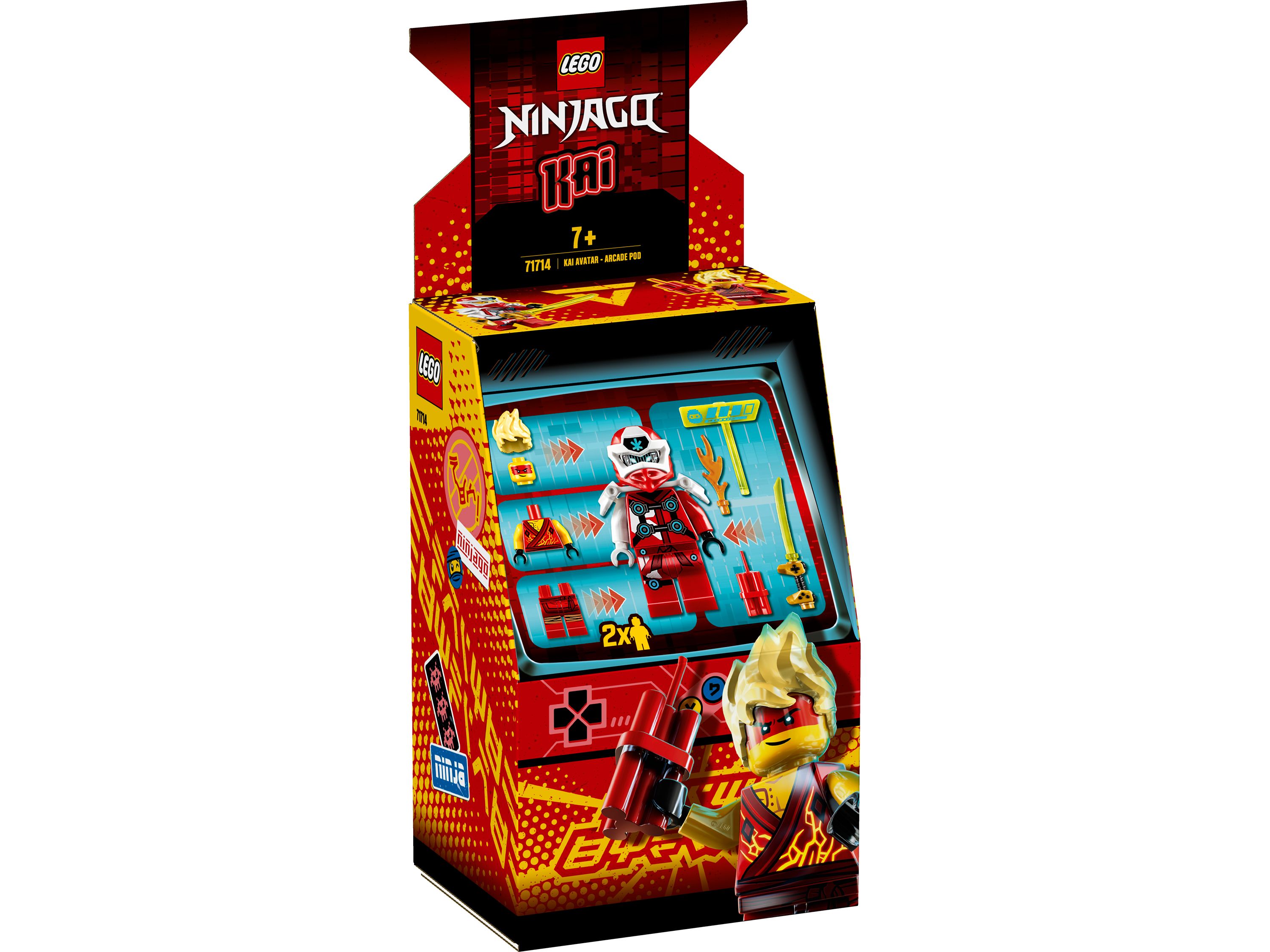 Конструктор LEGO Ninjago 71714 Kai Avatar - Arcade Pod (Игровой