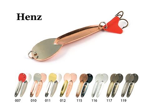 Блесна колеб. Akara 1042 Henz 11 гр. Red/001