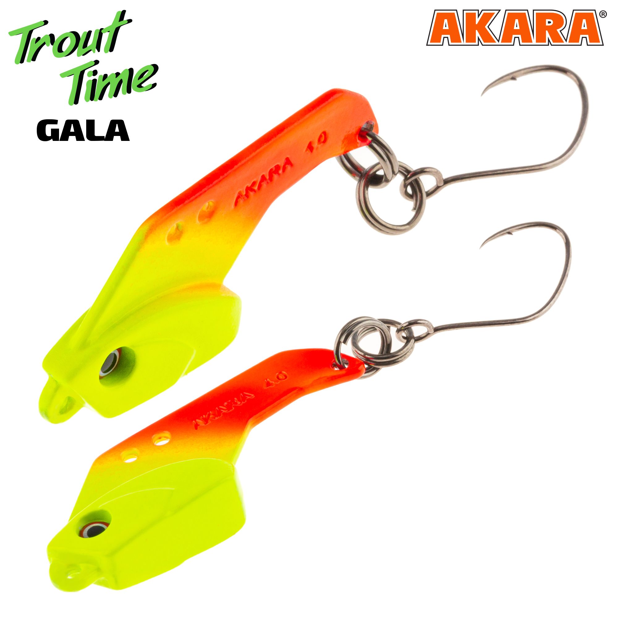 Блесна цикада akara trout time gala 4 гр. 8,(набор из 1 шт)