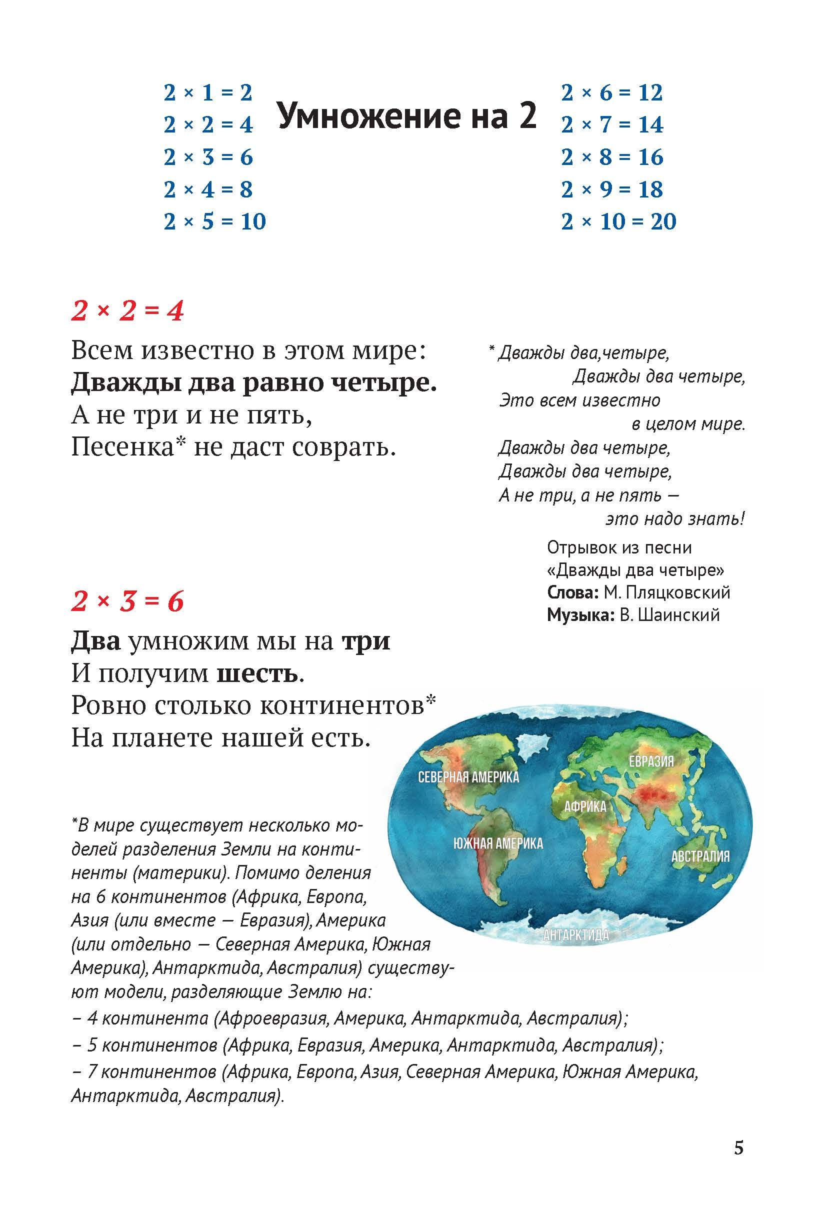Таблица умножения в стихах. Тренажер по математике для начальной школы. Автор Мария Белкина. | Multiplication Table Math Trainer, 100+ Exercises - Ozon image 7