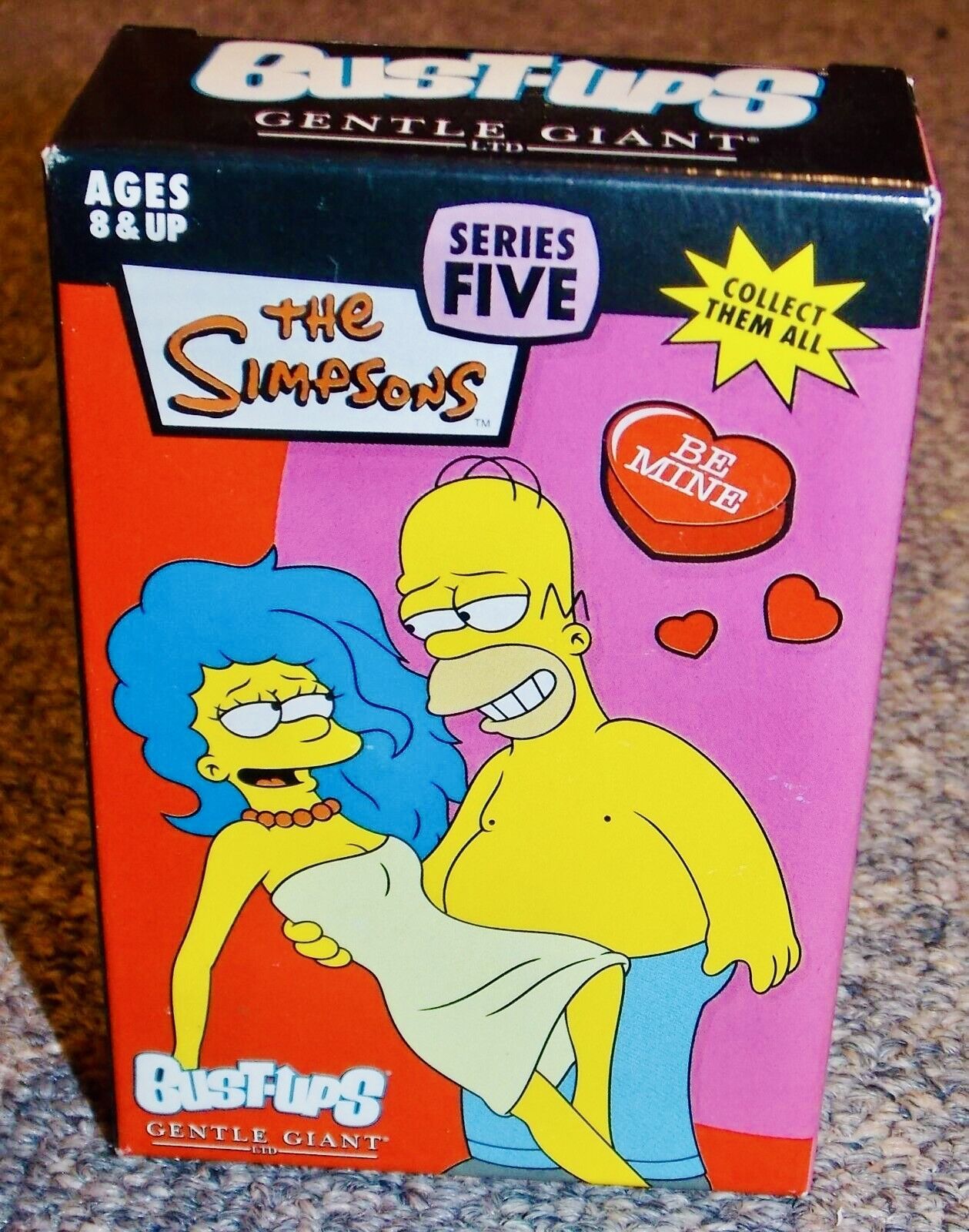 The Simpsons Редкие Фигурки Симпсонов от Gentle Giants - Набор Итчи и Скрэтчи, а также Гомер и Мардж Roll in the Hay (оригинал, винтаж)