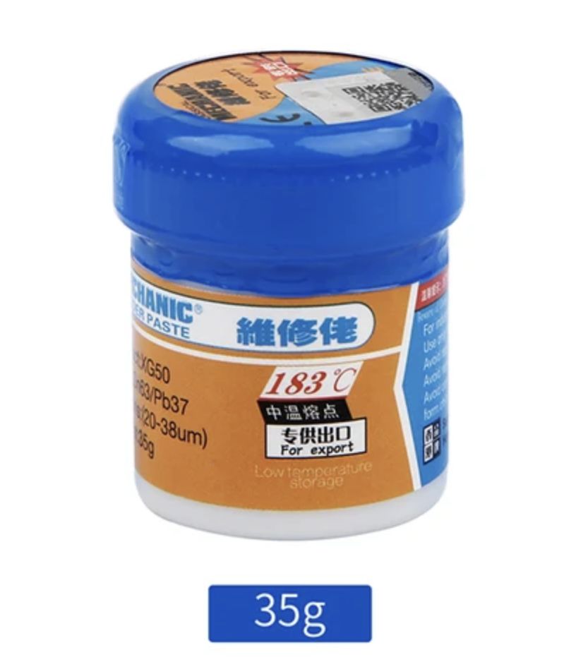 ПаяльнаяПастаMECHANICXG-50(35g)