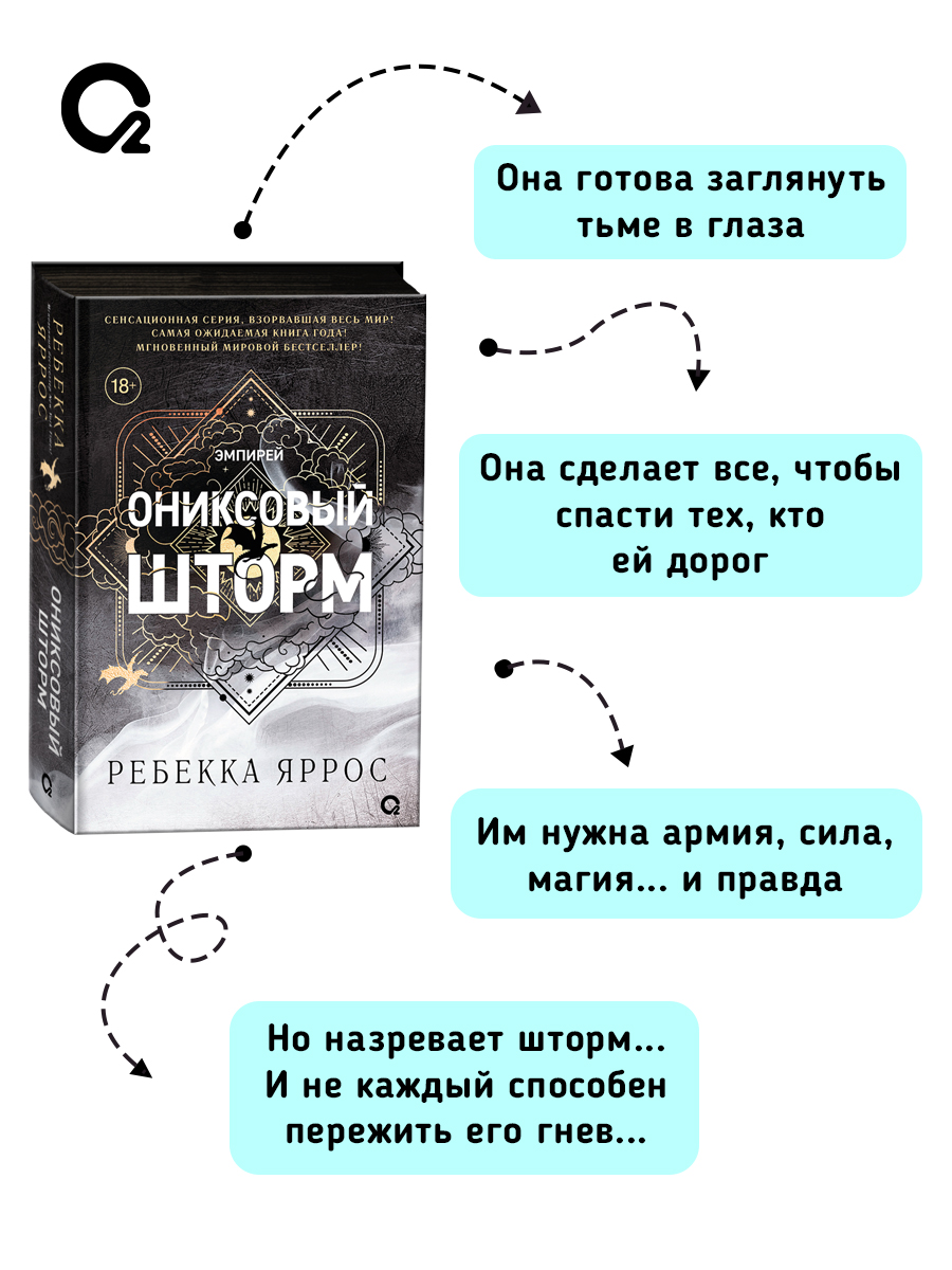Ониксовый шторм (черный обрез) | Onyx Storm - Ozon image 2