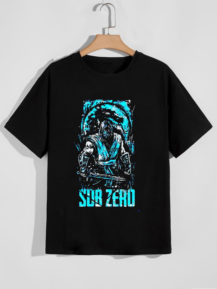 Футболка mortal combat subzero