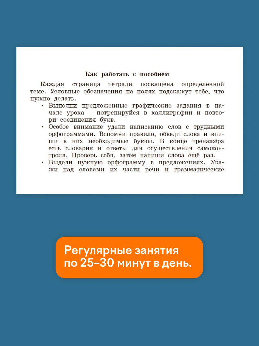 Тренажёр по чистописанию. Орфография и морфемика. 5 класс | Russian Language VPR Practice Tests, Grade 5 - Ozon image 3