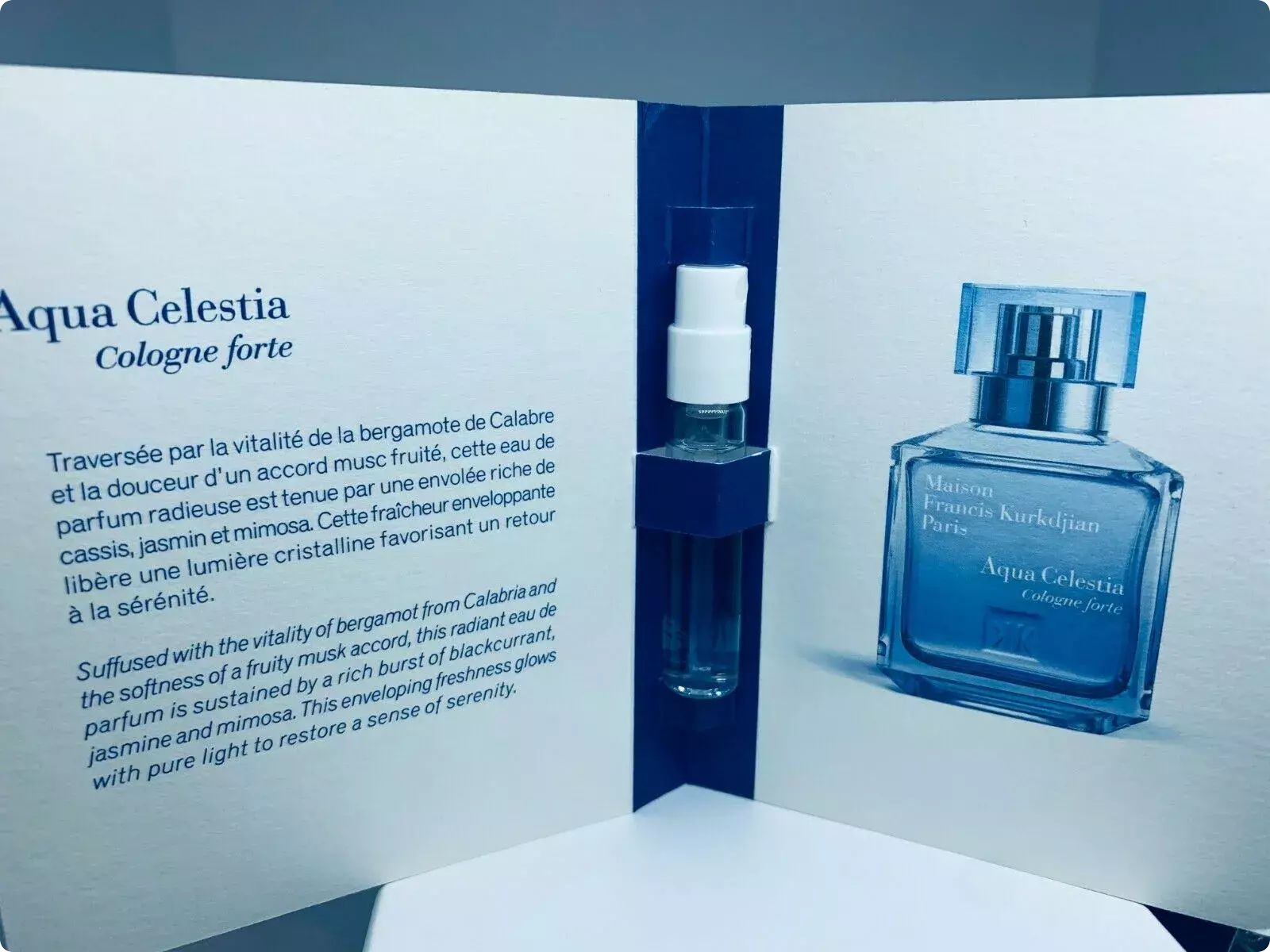 Maison Francis Kurkdjian Aqua Celestia COLOGNE forte Парфюмерная вода унисекс 2 мл купить