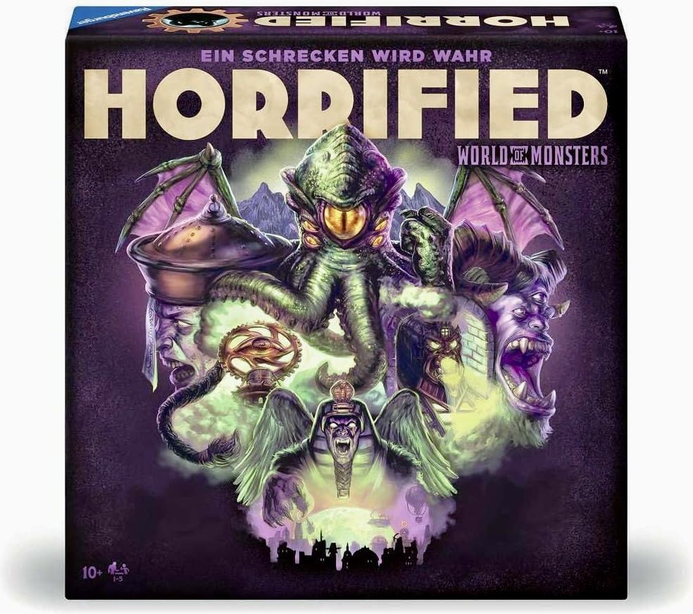 Horrified: World of Monsters Кооперативный Ужастик в формате Настольная игра