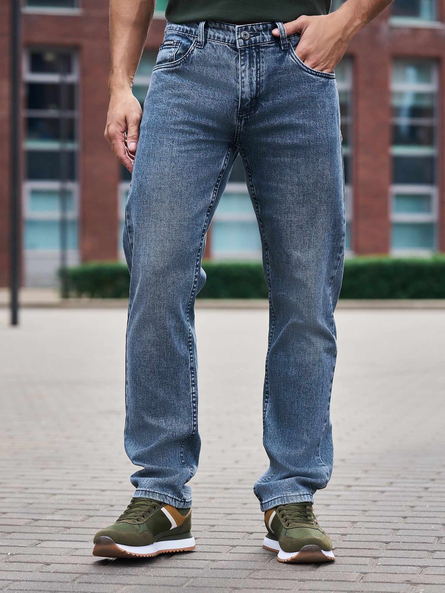Джинсы JUST DENIM джинсы летние прямые