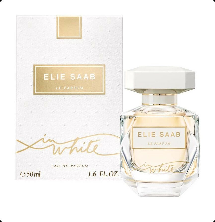 ELIE SAAB LE PARFUM IN WHITE edp Женские духи 50 мл купить