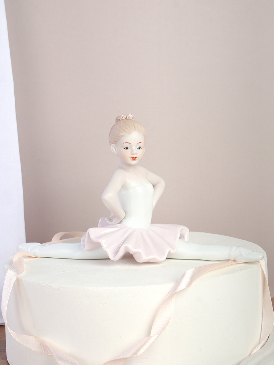 Статуэтка Балерина, фарфор, 20 х 8,5 х 10,8 см