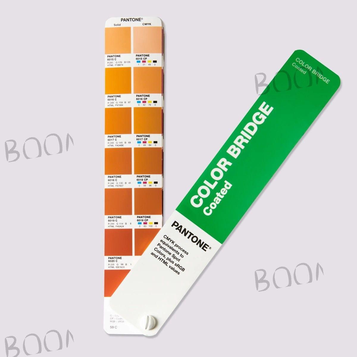 Каталог цветов PANTONE COLOR BRIDGE GUIDE COATED / Колеровочный веер ...