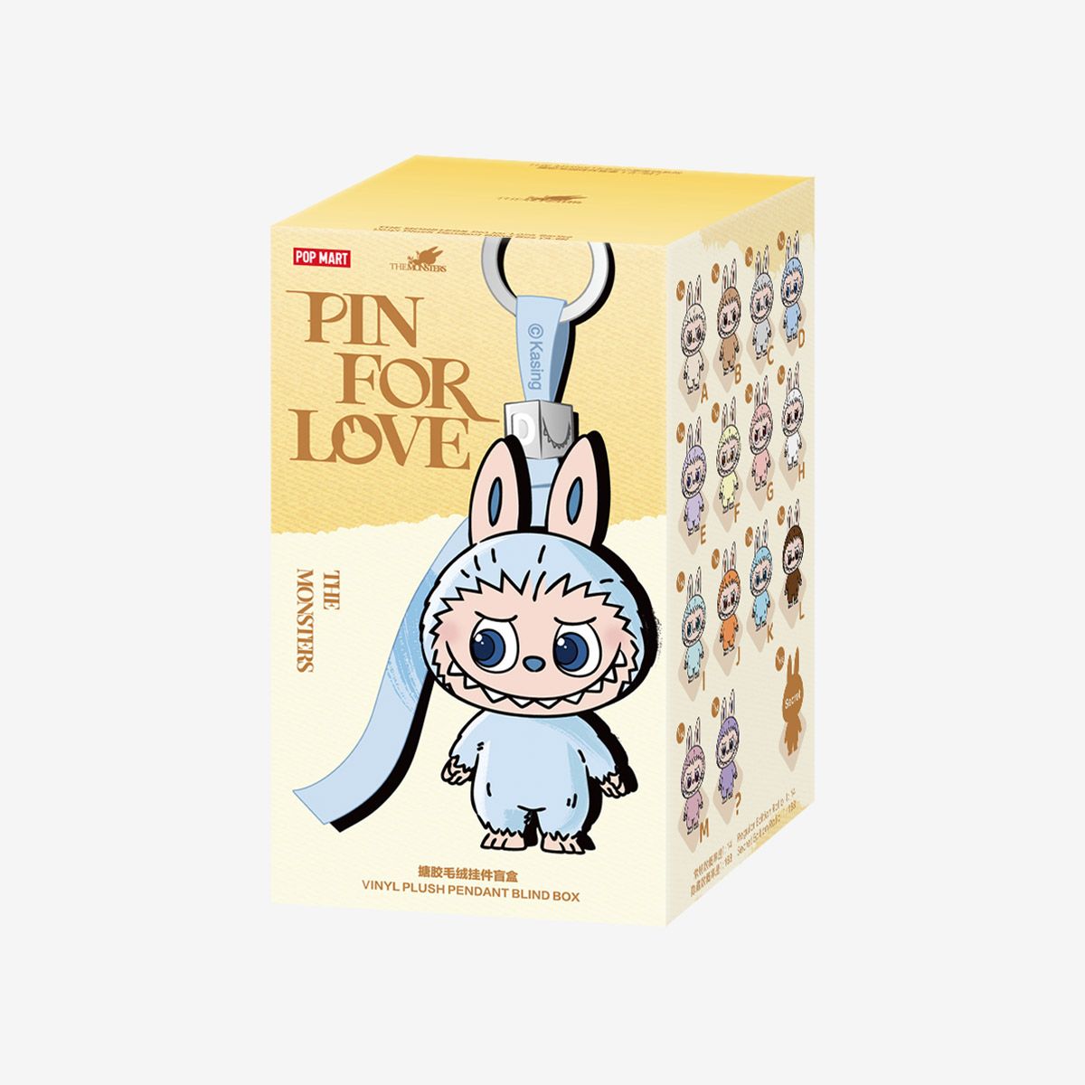 POP MART - Коллекция THE MONSTERS Pin for Love Series Vinyl Plush