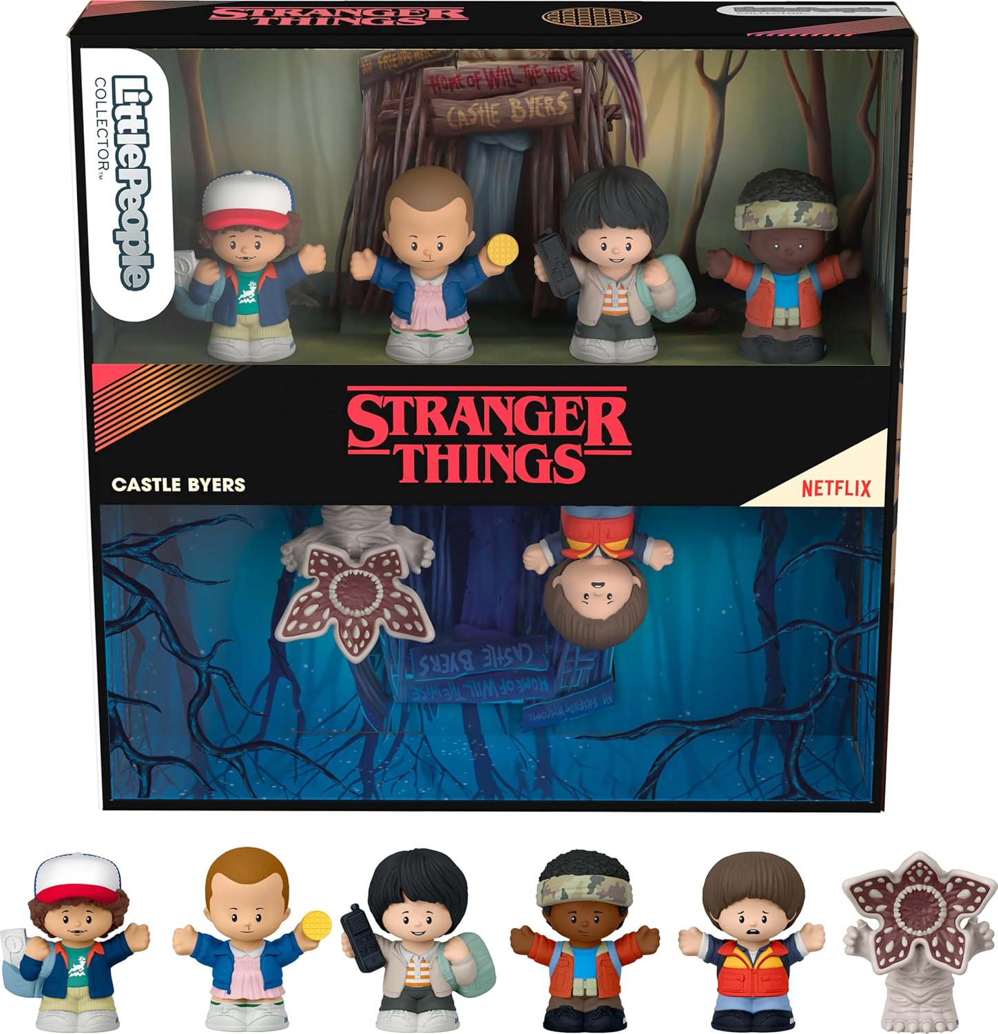 Очень странные дела / Stranger Things Коллекционный набор Очень странные дела: Замок Байерса (6 фигурок)