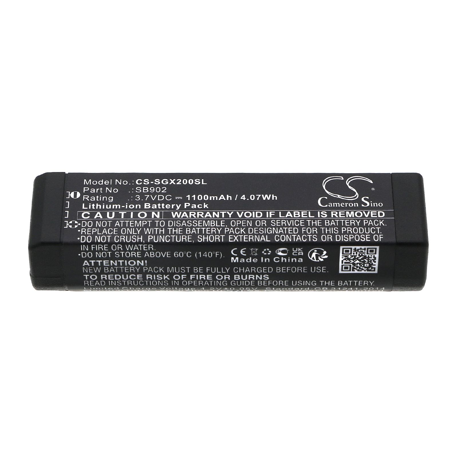 АккумуляторSHUREGLXD1,GLXD2,GLX-DDigitalWirelessSystems,MXW2,GLXD1100мАч