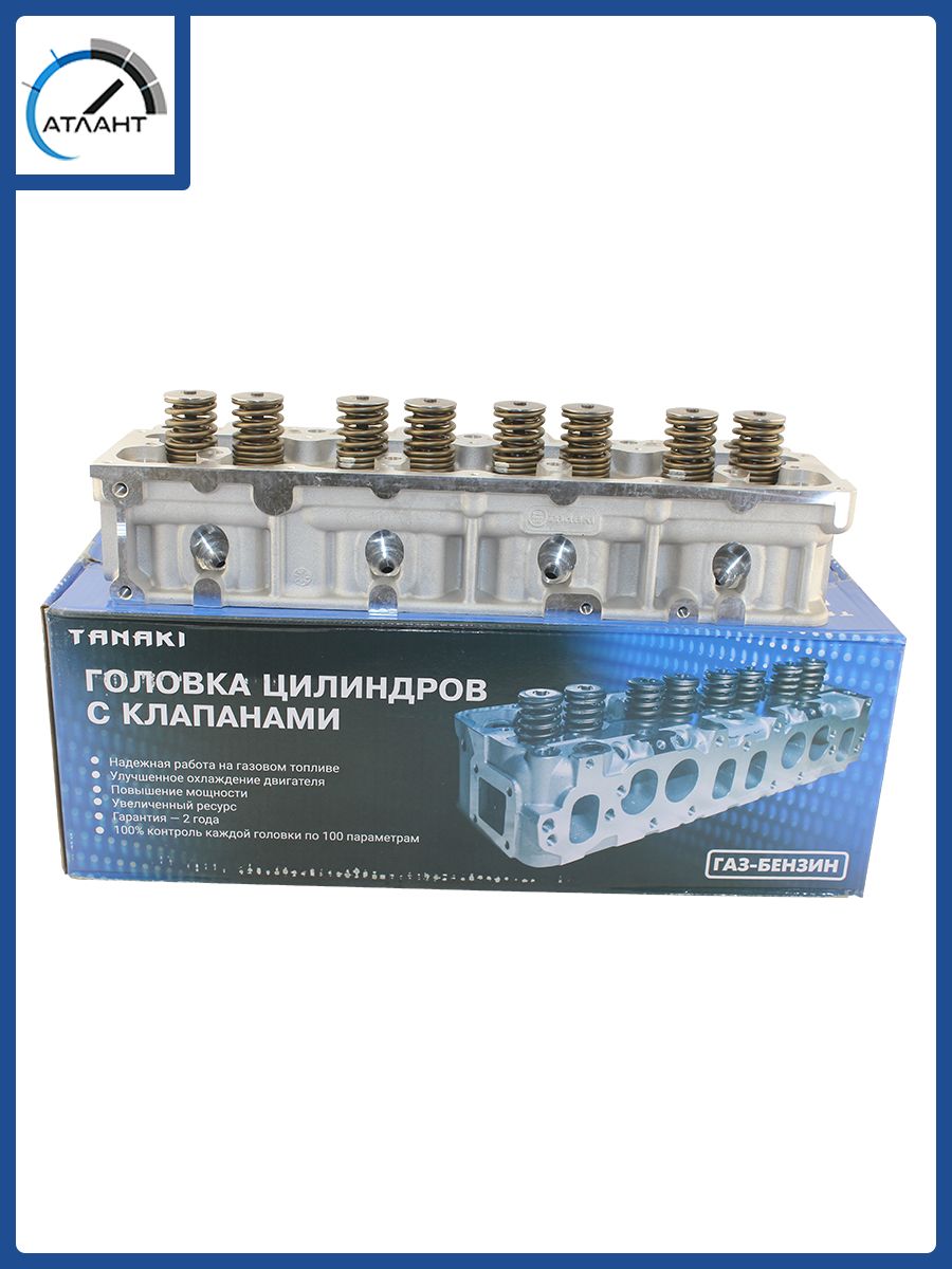 Головка цилиндров с клапанами (Газель-Некст, -Бизнес с дв.УМЗ-A274, А275 с ГБО) (TKG-1003010-68)