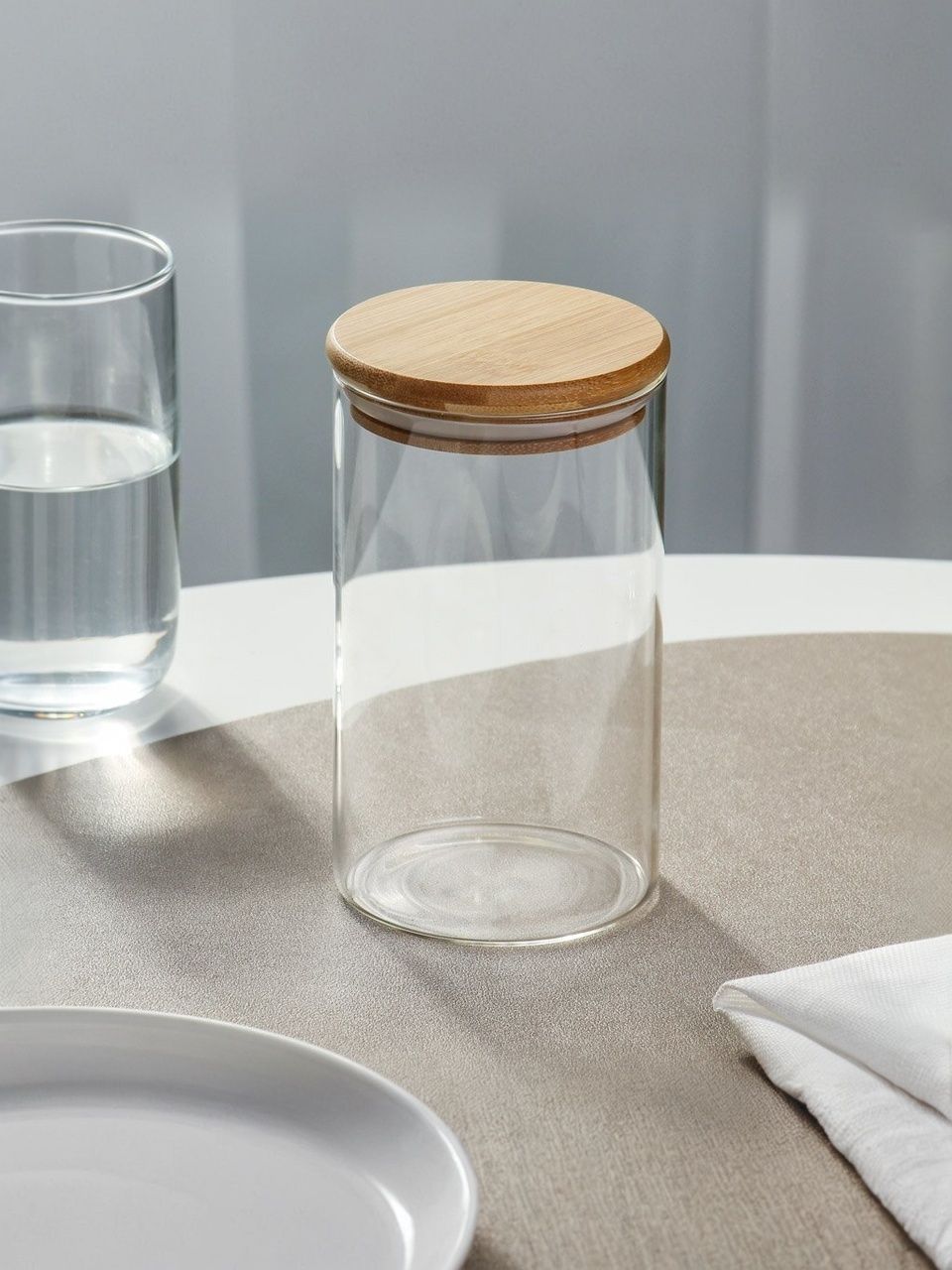 DaniksБанкадлякруп,дляхранениясыпучихпродуктов0.65л