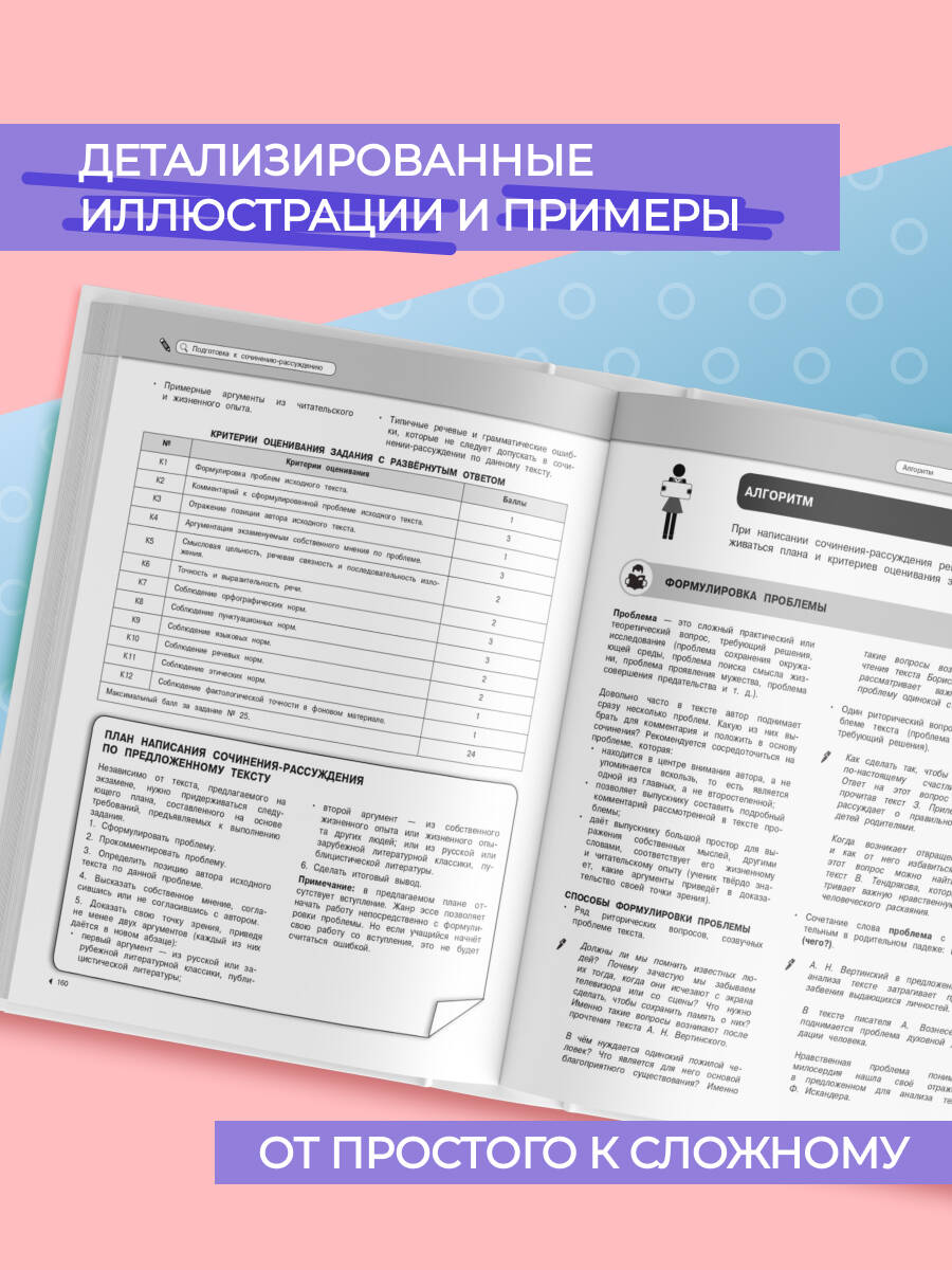 Русский язык. Подготовка к ОГЭ и ЕГЭ. 5-6-7-8-9-10-11 классы | Russian Language. Preparation for OGE and EGE. 5-6-7-8-9-10-11 Grades - Ozon image 1
