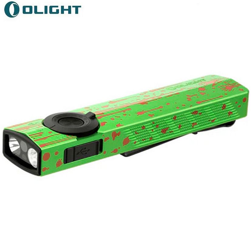 Фонарь Olight ArkPro Zombie Green (ЛЦУ и УФ), Li-po 2000 mAh, 205 ...