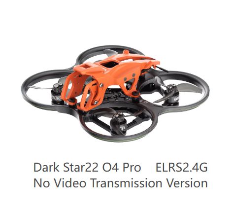 GEPRC DarkStar22 no VTX CineWhoop BNF ELRS 2.4GHz