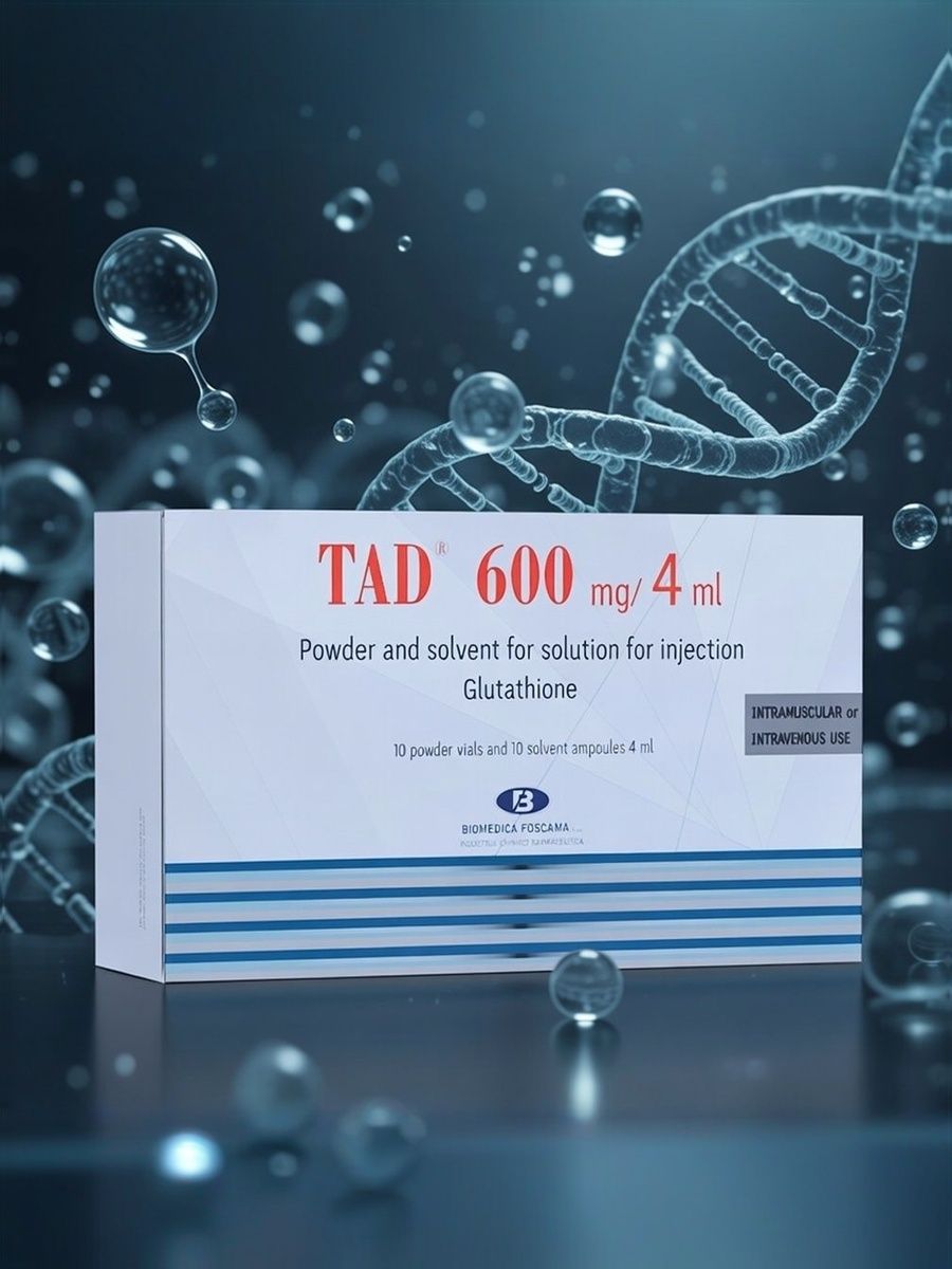 tad 600 glutathione injection Tad-600 Glutathione ✓ Super antioxidant ✓ Flawless, lighter and youthful  skin ✓ Helps treat Parkinson's, Alzheimer's, multiple sclerosis, stroke,  etc. ✓ Reconstitutes the function of vitamin C and… main image 0